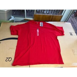 Members Mark Men's Red T-Shirt 2X, New with Tags, Red Tee, Size 2X, Casual Shirt